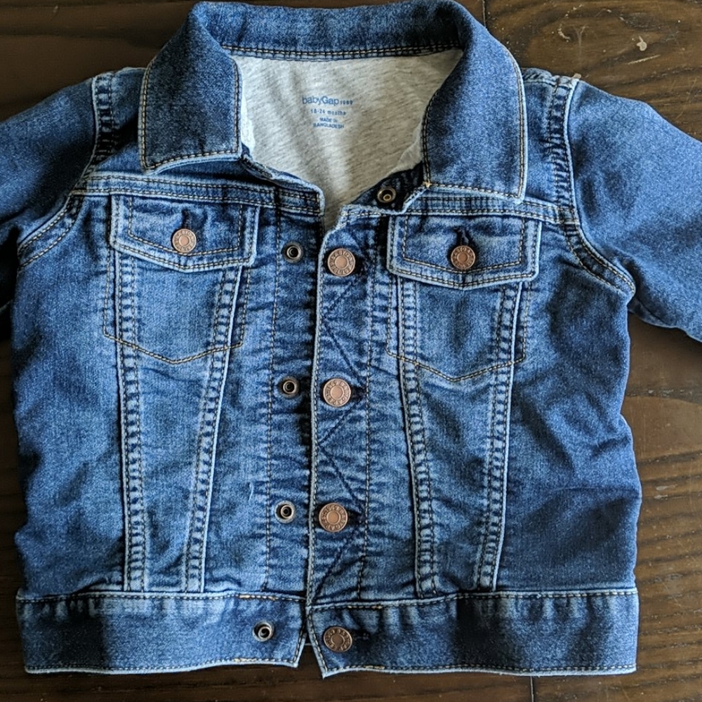 Gap 18-24 month jean jacket
